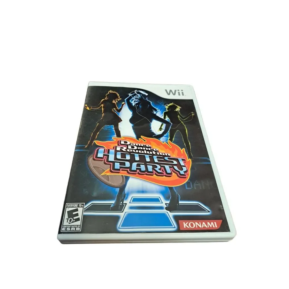 Just Dance Dance Dance Revolution Hottest Party Boogie SuperStar Lot 3 Wii Games